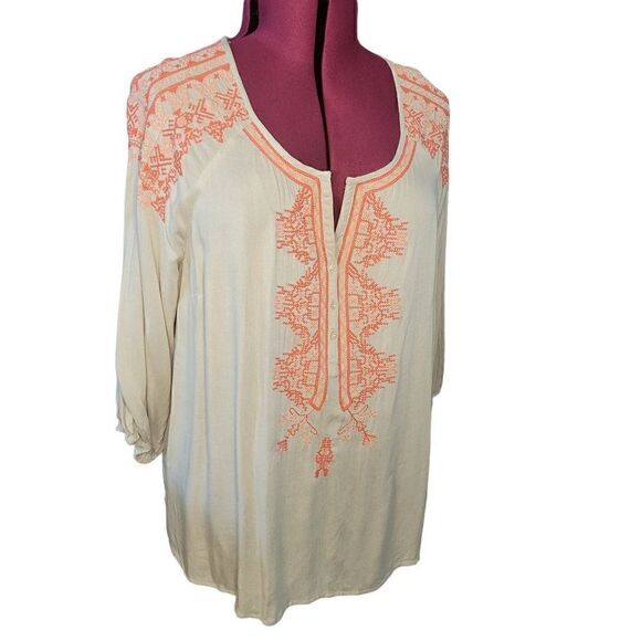 Style & Co Women's Embroidered Tunic (Size 2X) - Picture 8 of 8